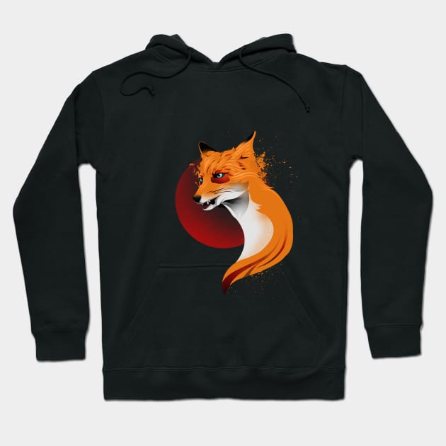 Kitsune Hoodie by siddick49